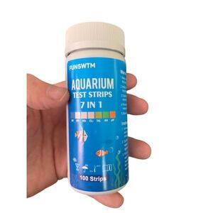 FUNSWTM Aquarium Test Strips 7 in 1 Water Quality Test Kit 100 Strips